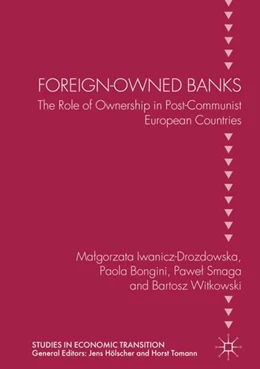 Abbildung von Iwanicz-Drozdowska / Bongini | Foreign-Owned Banks | 1. Auflage | 2018 | beck-shop.de