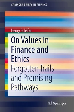 Abbildung von Schäfer | On Values in Finance and Ethics | 1. Auflage | 2019 | beck-shop.de