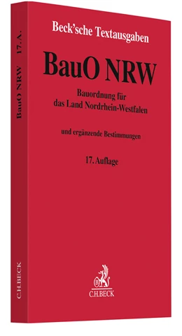 Abbildung von Bauordnung für das Land Nordrhein-Westfalen: BauO NRW | 17. Auflage | 2022 | beck-shop.de