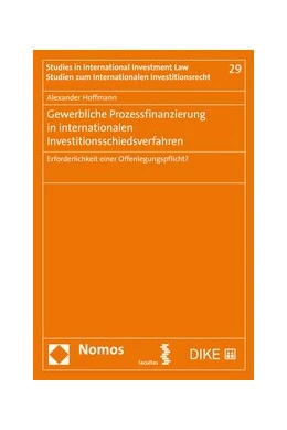 Abbildung von Hoffmann | Gewerbliche Prozessfinanzierung in internationalen Investitionsschiedsverfahren | 1. Auflage | 2019 | 29 | beck-shop.de