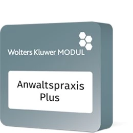 Abbildung von Wolters Kluwer MODUL Anwaltspraxis Plus | 1. Auflage | | beck-shop.de