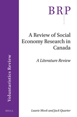 Abbildung von Mook / Quarter | A Review of Social Economy Research in Canada | 1. Auflage | 2019 | beck-shop.de