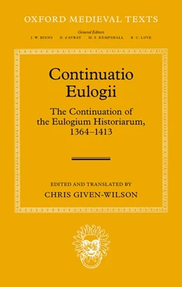 Abbildung von Continuatio Eulogii | 1. Auflage | 2019 | beck-shop.de
