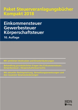 Abbildung von Arndt / Perbey | Paket Steuerveranlagungsbücher Kompakt 2018 | 10. Auflage | 2019 | beck-shop.de