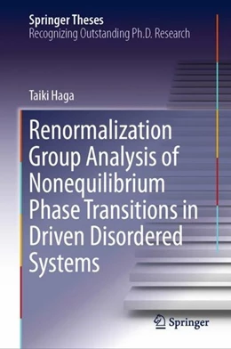 Abbildung von Haga | Renormalization Group Analysis of Nonequilibrium Phase Transitions in Driven Disordered Systems | 1. Auflage | 2019 | beck-shop.de