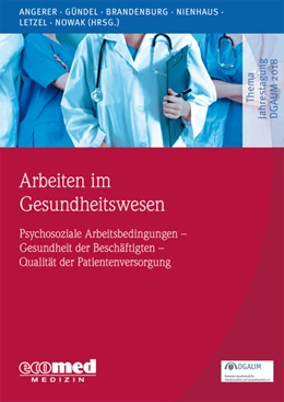 Abbildung von Angerer / Gündel | Arbeiten im Gesundheitswesen | 1. Auflage | 2019 | beck-shop.de