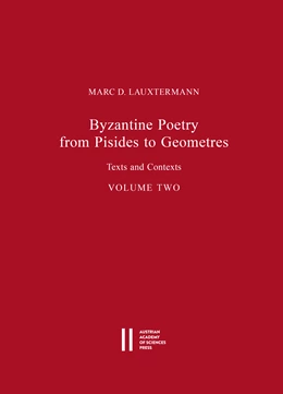 Abbildung von Lauxtermann | Byzantine Poetry from Pisides to Geometres | 1. Auflage | 2019 | 24/2 | beck-shop.de