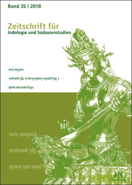 Abbildung von Harder / Hüsken | Zeitschrift für Indologie und Südasienstudien, Band 35 (2018) | 1. Auflage | 2019 | beck-shop.de
