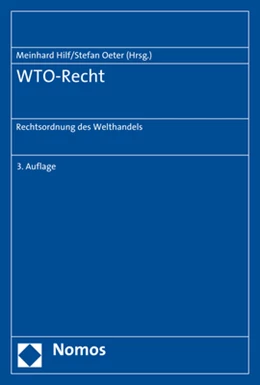 Abbildung von Hilf / Oeter | WTO-Recht | 3. Auflage | 2026 | beck-shop.de