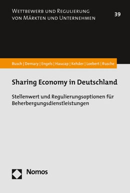 Abbildung von Busch / Demary | Sharing Economy in Deutschland | 1. Auflage | 2019 | 39 | beck-shop.de
