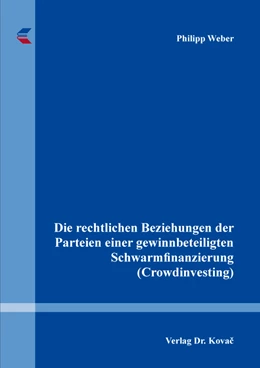 Abbildung von Weber | Die rechtlichen Beziehungen der Parteien einer gewinnbeteiligten Schwarmfinanzierung (Crowdinvesting) | 1. Auflage | 2019 | 79 | beck-shop.de