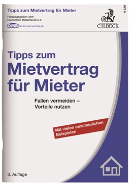 Abbildung von Tipps zum Mietvertrag für Mieter | 3. Auflage | 2020 | beck-shop.de