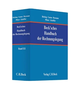 Abbildung von Böcking / Gros | Beck'sches Handbuch der Rechnungslegung Hauptordner zu Band III 65 mm • 1 Ersatzordner (leer) | 1. Auflage | 2019 | beck-shop.de