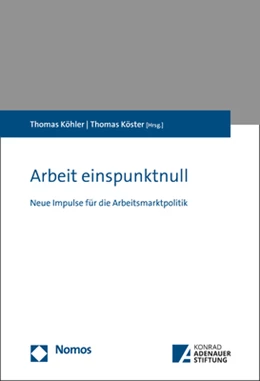 Abbildung von Köhler / Köster | Arbeit einspunktnull | 1. Auflage | 2019 | beck-shop.de