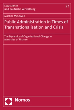 Abbildung von McCowan | Public Administration in Times of Transnationalisation and Crisis | 1. Auflage | 2019 | 22 | beck-shop.de