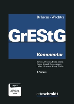Abbildung von Behrens / Wachter (Hrsg.) | Grunderwerbsteuergesetz (GrEStG) | 2. Auflage | 2022 | beck-shop.de