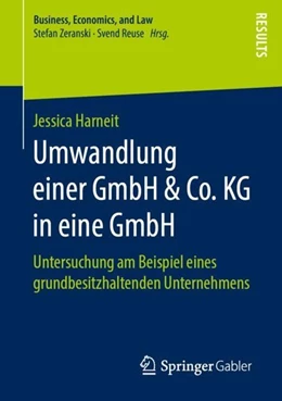 Abbildung von Harneit | Umwandlung einer GmbH & Co. KG in eine GmbH | 1. Auflage | 2019 | beck-shop.de
