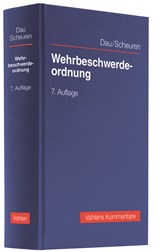 Abbildung von Dau / Scheuren | Wehrbeschwerdeordnung | 7. Auflage | 2020 | beck-shop.de