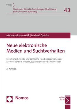 Abbildung von Evers-Wölk / Opielka | Neue elektronische Medien und Suchtverhalten | 2. Auflage | 2019 | 43 | beck-shop.de