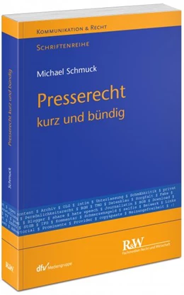 Abbildung von Schmuck | Presserecht | 1. Auflage | 2020 | beck-shop.de