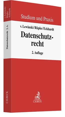 Abbildung von v. Lewinski / Rüpke | Datenschutzrecht | 2. Auflage | 2022 | beck-shop.de