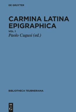 Abbildung von Cugusi | Carmina Latina Epigraphica IV | 1. Auflage | 2023 | beck-shop.de