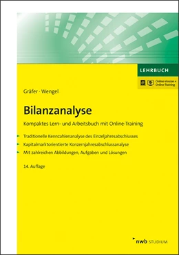 Abbildung von Graefer / Wengel | Bilanzanalyse | 14. Auflage | 2019 | beck-shop.de