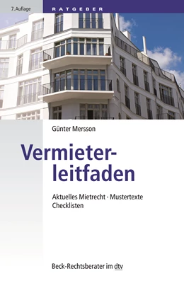 Abbildung von Mersson | Vermieterleitfaden | 7. Auflage | 2020 | 51243 | beck-shop.de