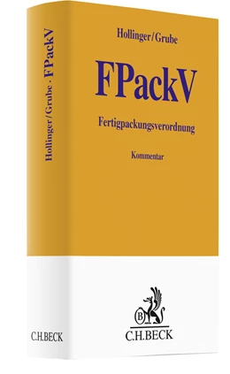 Abbildung von Hollinger / Grube | Fertigpackungsverordnung: FPackV | 1. Auflage | 2022 | beck-shop.de