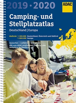 Abbildung von ADAC Camping- und Stellplatzatlas Deutschland/Europa 2019/2020 | 4. Auflage | 2019 | beck-shop.de