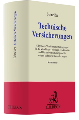 Abbildung von Schneider | Technische Versicherungen | 1. Auflage | 2023 | beck-shop.de