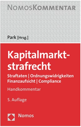 Abbildung von Park (Hrsg.) | Kapitalmarktstrafrecht | 5. Auflage | 2019 | beck-shop.de
