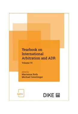 Abbildung von Roth / Geistlinger | Yearbook on International Arbitration and ADR | 1. Auflage | 2019 | beck-shop.de