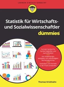 Abbildung von Krickhahn | Statistik für Wirtschafts- und Sozialwissenschaftler für Dummies | 2. Auflage | 2019 | beck-shop.de