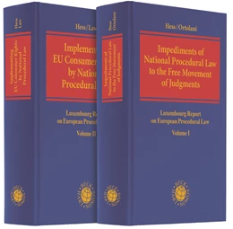Abbildung von Hess / Law | Luxembourg Report on European Procedural Law | 1. Auflage | 2019 | beck-shop.de