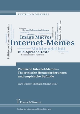 Abbildung von Bülow / Johann | Politische Internet-Memes ¿ Theoretische Herausforderungen und empirische Befunde | 1. Auflage | 2019 | beck-shop.de