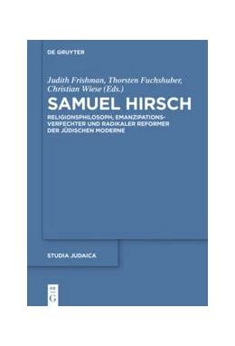 Abbildung von Frishman / Fuchshuber | Samuel Hirsch | 1. Auflage | 2022 | 97 | beck-shop.de