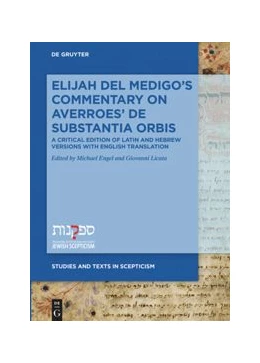 Abbildung von Engel / Licata | Elijah Del Medigo’s Commentary on Averroes’ De Substantia Orbis | 1. Auflage | 2025 | 4 | beck-shop.de