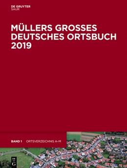 Abbildung von Müllers Großes Deutsches Ortsbuch 2019 | 36. Auflage | 2019 | 36 | beck-shop.de