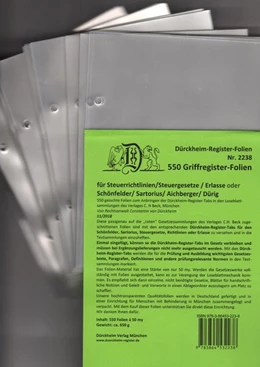 Abbildung von Dürckheim | Dürckheim-Register - 550 Folien | 1. Auflage | 2019 | beck-shop.de