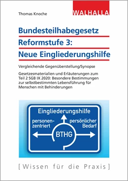 Abbildung von Knoche | Bundesteilhabegesetz Reformstufe 3: Eingliederungshilfe | 1. Auflage | 2019 | beck-shop.de