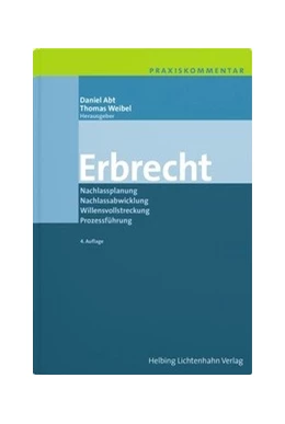 Abbildung von Abt / Weibel | Erbrecht | 4. Auflage | 2019 | beck-shop.de