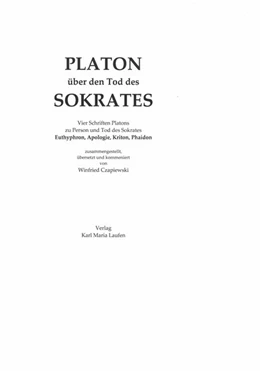 Abbildung von Czapiewski | Platon über den Tod des Sokrates | 1. Auflage | 2018 | beck-shop.de