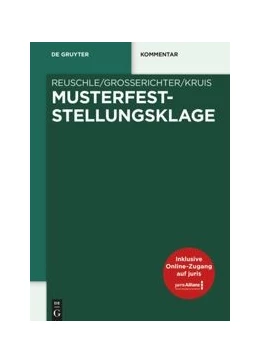 Abbildung von Reuschle / Großerichter | Musterfeststellungsklage | 1. Auflage | 2024 | beck-shop.de