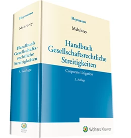Abbildung von Mehrbrey | Handbuch Gesellschaftsrechtliche Streitigkeiten | 3. Auflage | 2019 | beck-shop.de