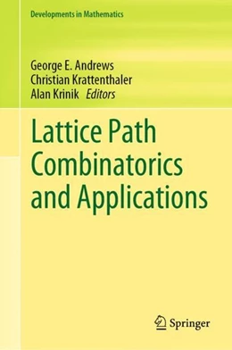 Abbildung von Andrews / Krattenthaler | Lattice Path Combinatorics and Applications | 1. Auflage | 2019 | beck-shop.de