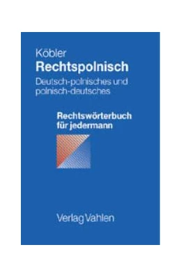 Abbildung von Köbler | Rechtspolnisch | 1. Auflage | 2001 | beck-shop.de