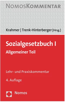 Abbildung von Krahmer / Trenk-Hinterberger (Hrsg.) | Sozialgesetzbuch I | 4. Auflage | 2020 | beck-shop.de