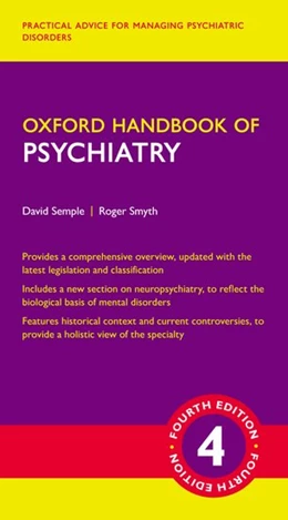 Abbildung von Semple / Smyth | Oxford Handbook of Psychiatry | 4. Auflage | 2019 | beck-shop.de