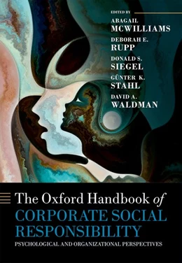 Abbildung von McWilliams / Rupp | The Oxford Handbook of Corporate Social Responsibility | 1. Auflage | 2019 | beck-shop.de
